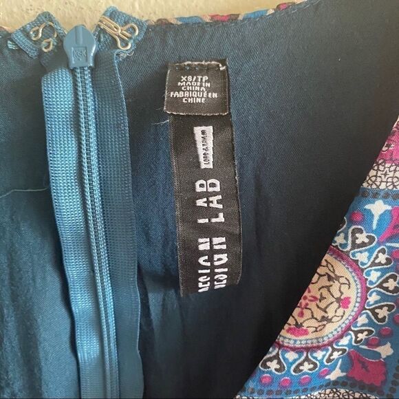 Design Lab Long Sleeve fit and flare Mini Dress - Picture 4 of 7